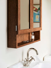 Storage Mirror - Dark Oak