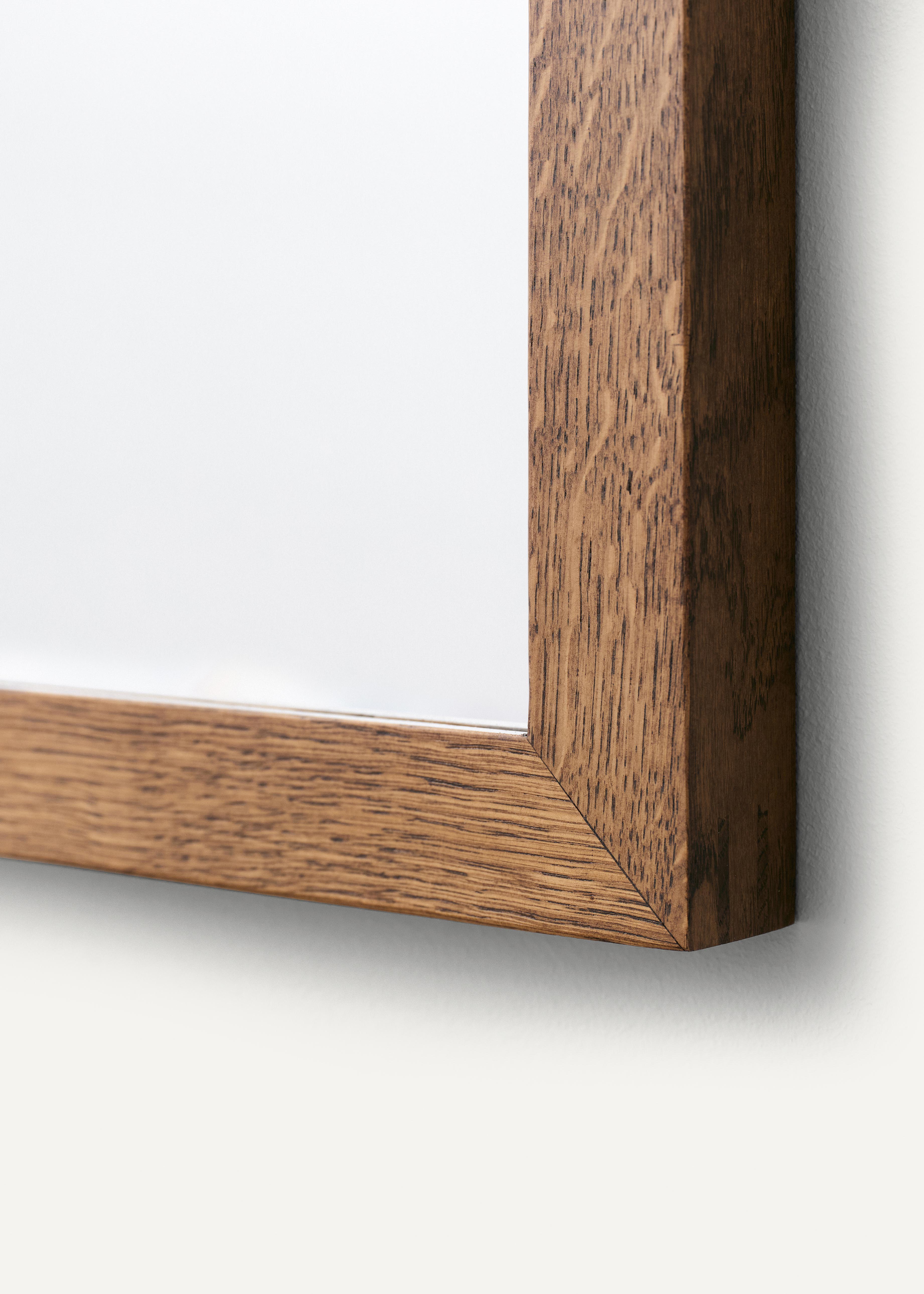 Long Mirror - Dark Oak