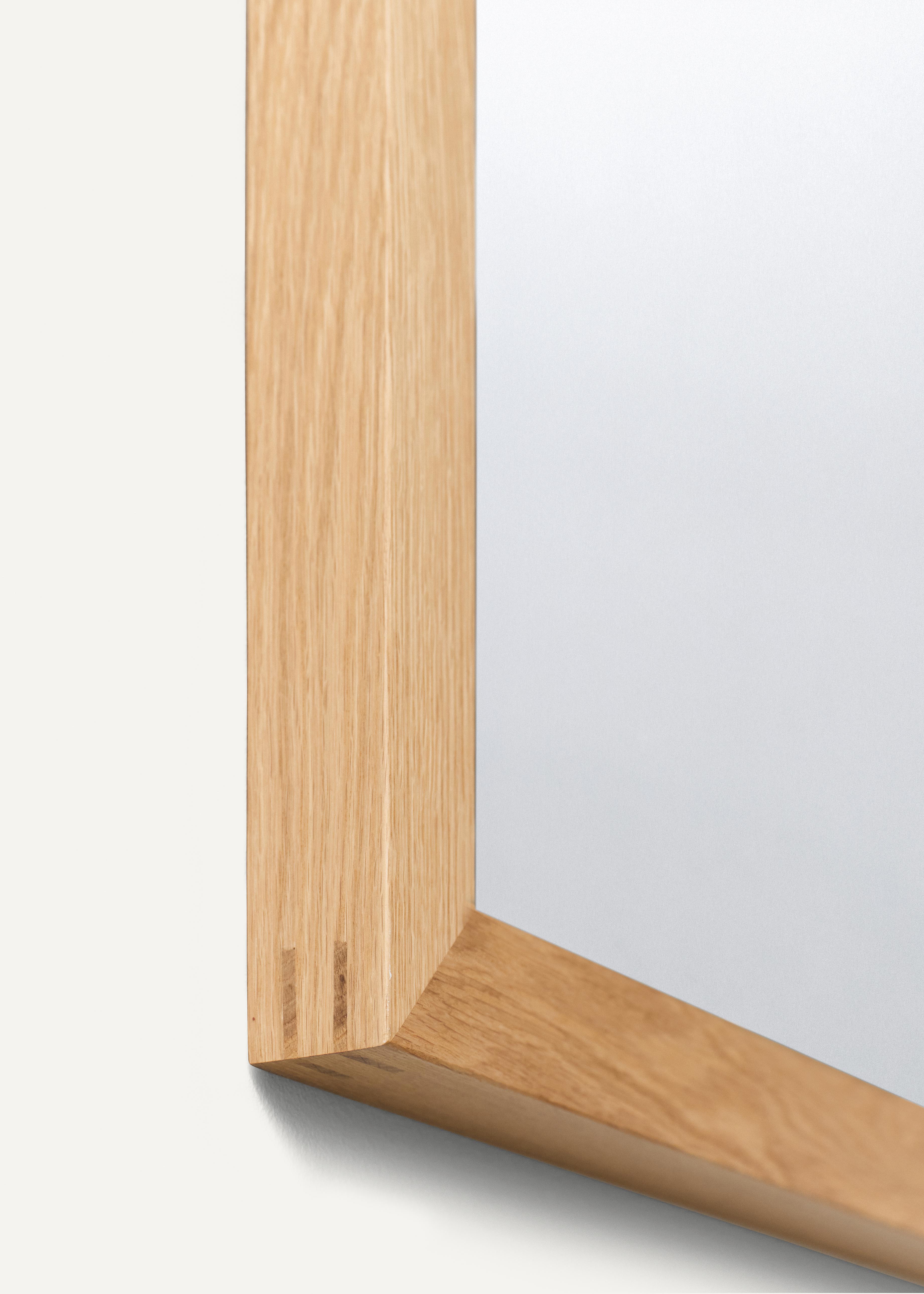 Long Mirror - Natural Oak