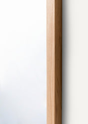 Long Mirror - Natural Oak