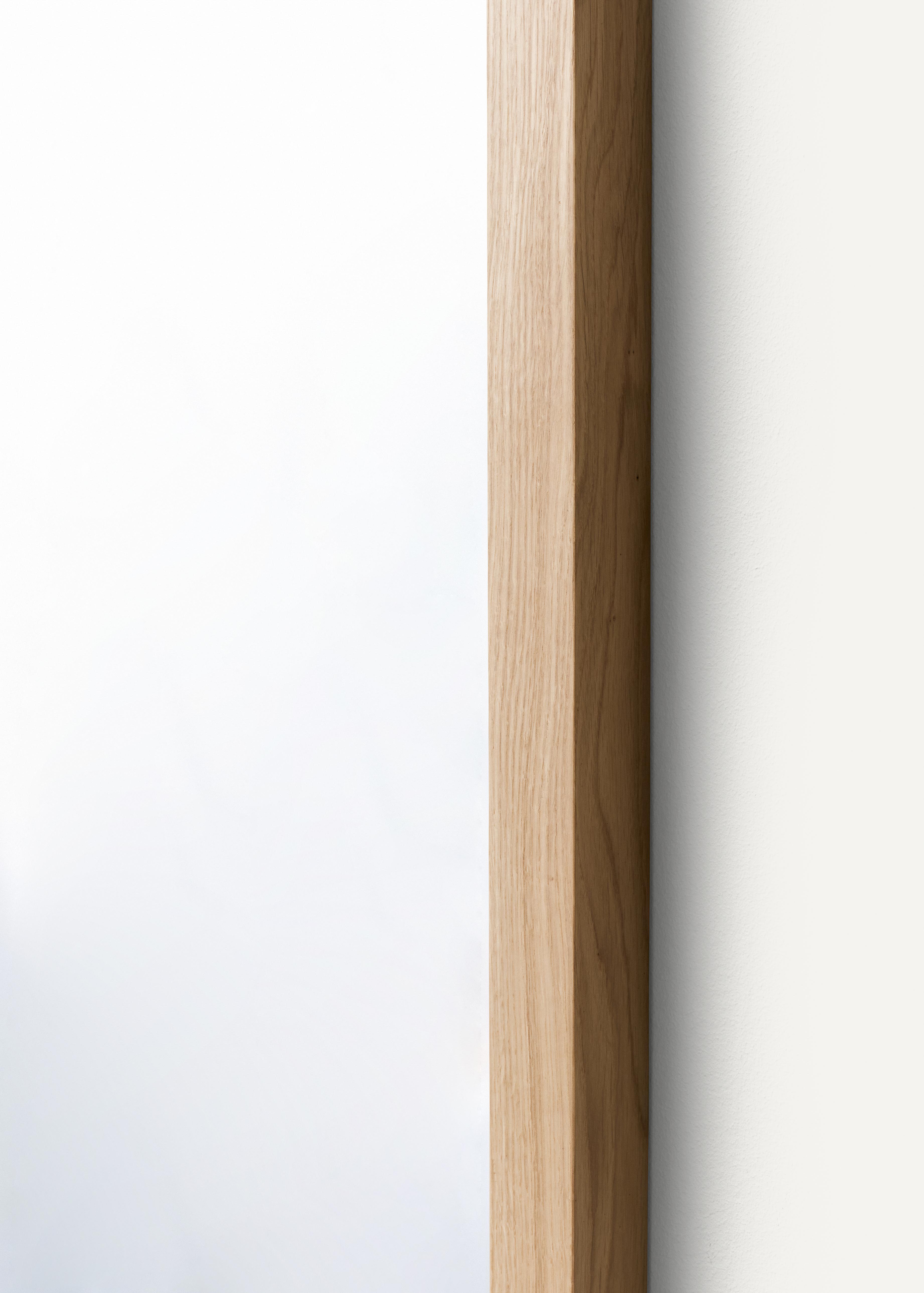 Long Mirror - Natural Oak
