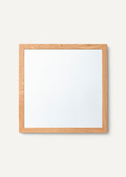 Square Mirror - Natural Oak