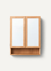 Storage Mirror - Natural Oak