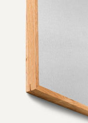 Magnetic Steel Board - Natural Oak